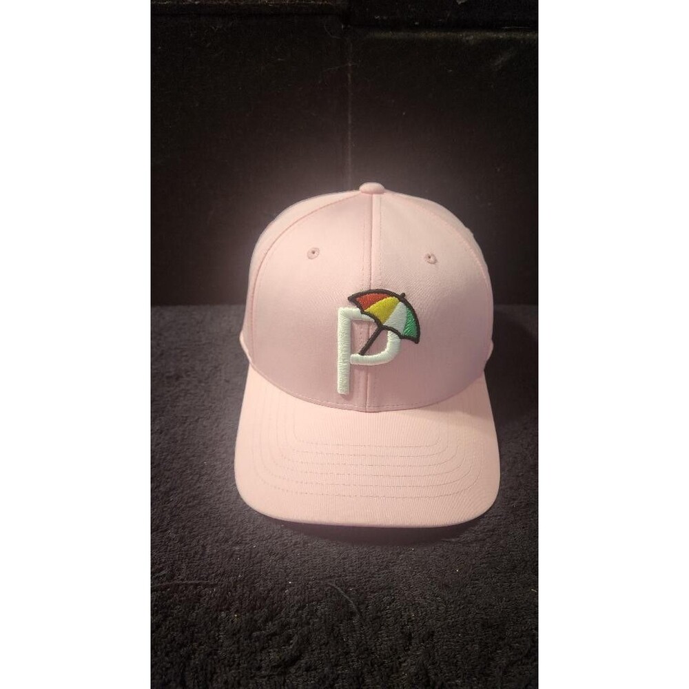 Arnold Palmer Puma 110 Visalia Country PGA Golf Club Pink Snap Back Hat